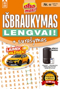 ID 23 oho maxi! Išbraukymas + surašymas. Lengvai